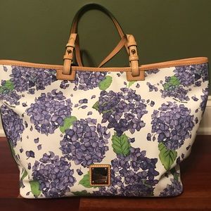 Floral Dooney&Bourke Leather Tote